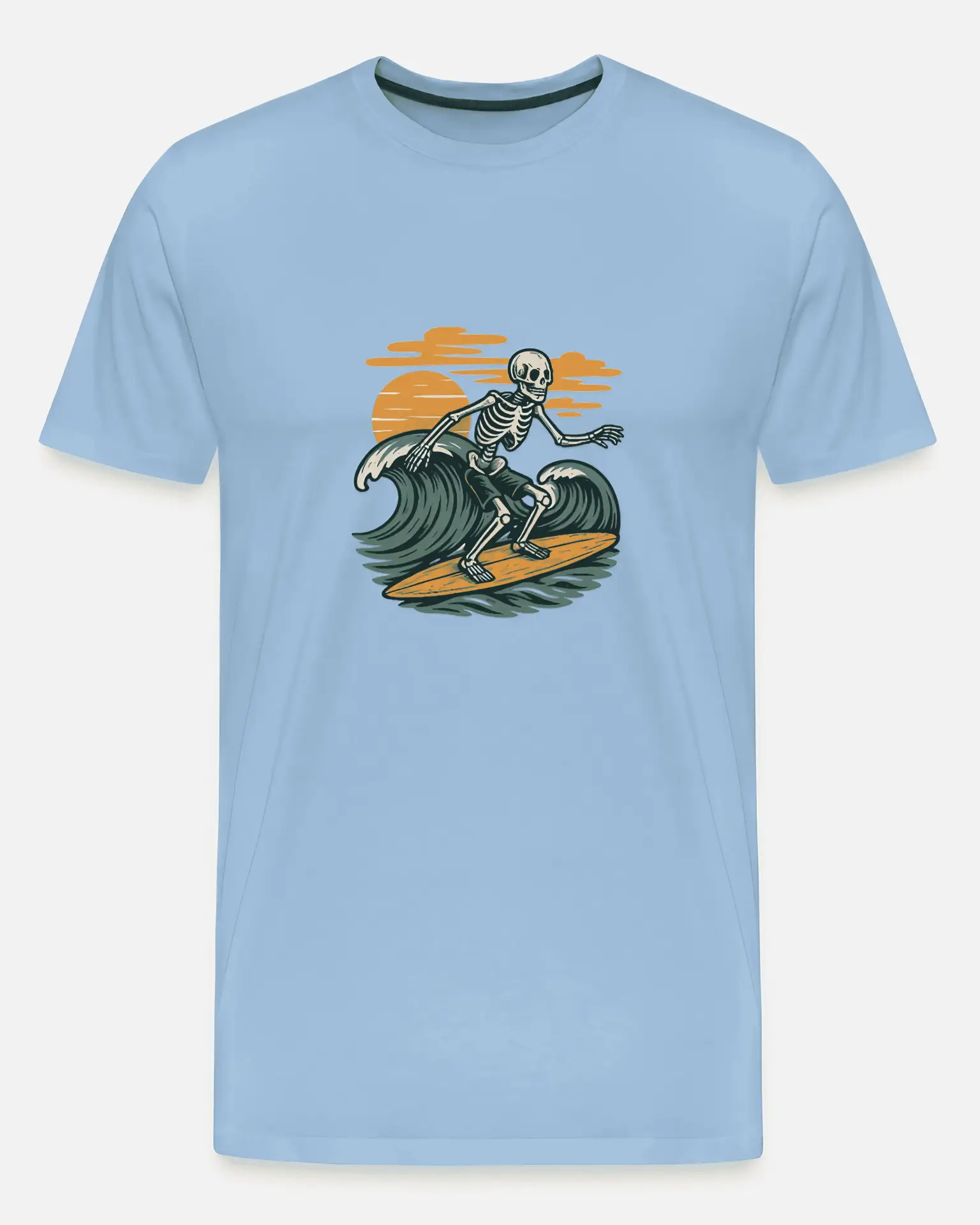 Kreative Streetwear-Designs mit Midjourney V7 Retro-inspiriertes KI-T-Shirt-Motiv als Beispiel für kreative Fashion-Designs mit Midjourney