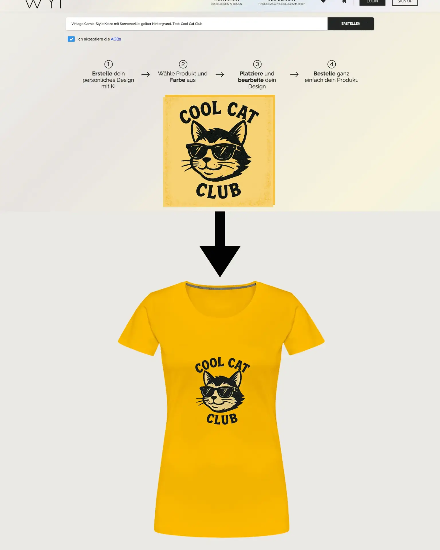 Retro und Vintage T-Shirt Designs 2026 Retro-inspiriertes Shirt Motiv mit Vintage-Look als Beispiel für nostalgische T-Shirt Designs 2026