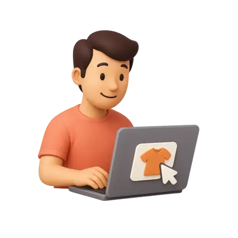 <h3><b>Kein Design-Profi?</b></h3> Benutzerfreundlicher T-Shirt Designer für individuelle Motive – einfach und intuitiv gestalten